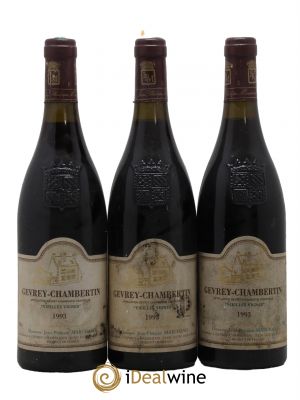 Gevrey-Chambertin Vieilles Vignes Domaine Jean-Philippe Marchand 1993 - Lot de 3 Bouteilles