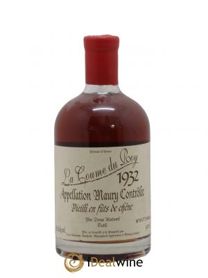 Maury Vin Doux Naturel Vieilli en Fûts de Chêne Domaine de la Coume du Roy 50cl 1932 - Lot de 1 Bottle