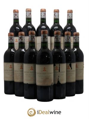 Château Pape Clément Cru Classé de Graves  1989 - Lot of 12 Bottles