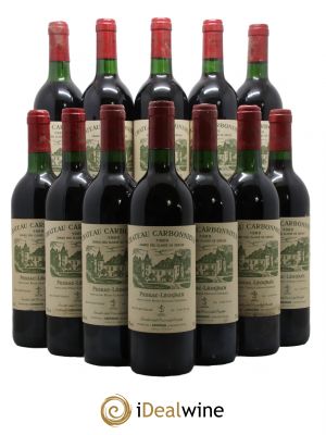 Château Carbonnieux Cru Classé de Graves  1989 - Lotto di 12 Bottiglie