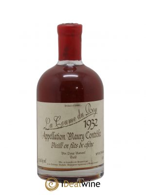 Maury Vin Doux Naturel Vieilli en Fûts de Chêne Domaine de la Coume du Roy 50cl 1932 - Lot of 1 Bottle