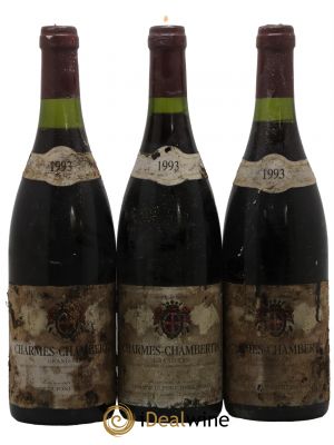 Charmes-Chambertin Grand Cru Dupont-Tisserandot (Domaine) 1993 - Lot de 3 Bottiglie