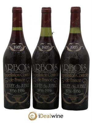 Arbois Cuvée du Jubilé Domaine Désiré Petit 1985 - Lot de 3 Flaschen
