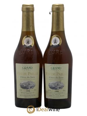 bottiglie Côtes du Jura Vin de Paille Domaine Grand Frères 1998 - Lotto di 2 Mezza bottiglias