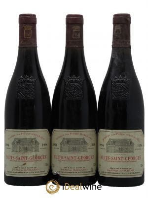 Nuits Saint-Georges Domaine Marchand 1996 - Lot of 3 Bottles