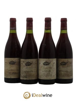 Mercurey Domaine Jean Raquillet 1989 - Lot de 4 Bottles