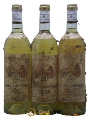 Château Carbonnieux Cru Classé de Graves  1985 - Lot of 3 Bottles