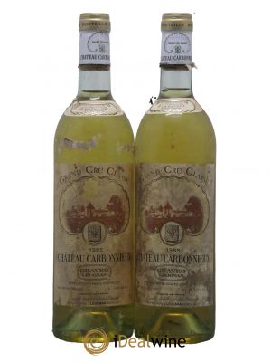Château Carbonnieux Cru Classé de Graves 1985 - Lot de 2 Bottiglie