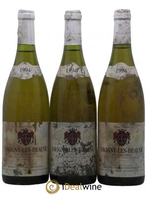 Savigny-lès-Beaune Les Gollardes Domaine Dupont-Tisserandot 1994 - Lot de 3 Bottles