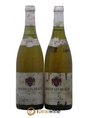 Savigny-lès-Beaune Les Gollardes Domaine Dupont-Tisserandot 1994 - Lot of 2 Bottles