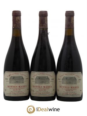 Bonnes-Mares Grand Cru Domaine Jean Philippe Marchand 1992 - Lot of 3 Bottles