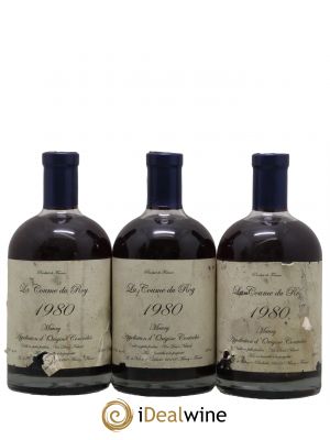 Maury Vin Doux Naturel Vieilli en Petit Foudre Domaine de la Coume du Roy 50 CL 1980 - Lot de 3 Bottles