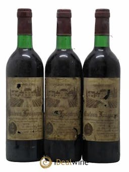 Château Fougueyrat  1979 - Lot of 3 Bottles