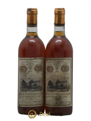 Monbazillac Clos Fontindoule 1976 - Lot de 2 Bottles