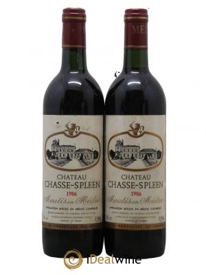 Château Chasse Spleen 1986 - Lot de 2 Bottiglie