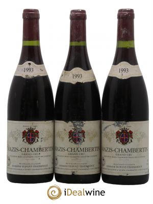 Mazis-Chambertin Grand Cru Dupont-Tisserandot (Domaine)  1993 - Lot of 3 Bottles