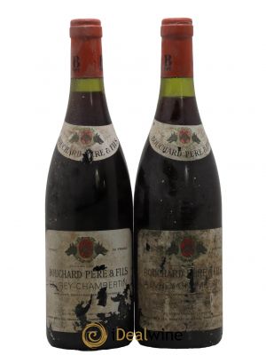 Gevrey-Chambertin Bouchard Père & Fils  1986 - Lot of 2 Bottles