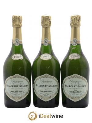 Brut Nicolas François Billecart Billecart-Salmon  1989 - Lot of 3 Bottles