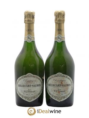 Brut Nicolas François Billecart Billecart-Salmon 1985 - Lot de 2 Bottles
