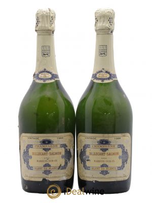 Vintage Billecart-Salmon Blanc de Blancs 1988 - Posten von 2 Flaschen