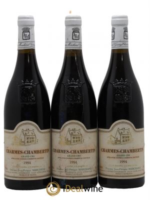 Charmes-Chambertin Grand Cru Domaine Jean-Philippe Marchand 1994 - Lot of 3 Bottles