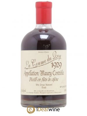Maury Vin Doux Naturel Vieilli en fûts de Chêne Domaine de la Coume du Roy 50cl 1929 - Lotto di 1 Bottiglia