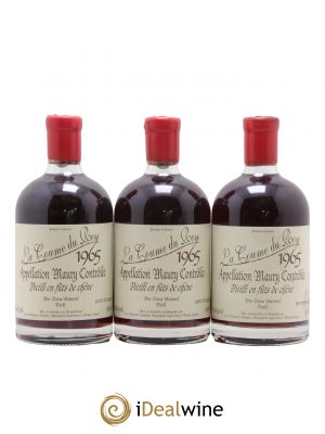 Maury Vin Doux Naturel Vieilli en Fûts de Chêne Domaine de la Coume du Roy 50cl 1965 - Lot de 4 Bottiglie