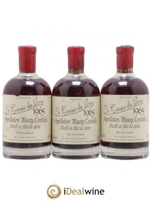 Maury Vin Doux Naturel Vieilli en Fûts de Chêne Domaine de la Coume du Roy 50cl 1965 - Lot de 3 Bottiglie