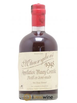 Maury Vin Doux Naturel Maurydoré Vieilli en Demi Muids Domaine de la Coume du Roy 50cl 1948 - Posten von 1 Flasche