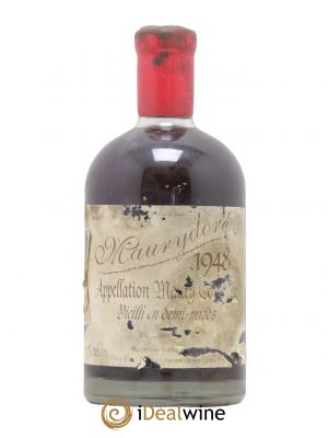 Maury Vin Doux Naturel Maurydoré Vieilli en Demi Muids Domaine de la Coume du Roy 50cl 1948 - Lot de 1 Bottiglia