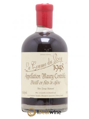 Maury Vin Doux Naturel Vieilli en Fûts de Chêne Domaine de la Coume du Roy 50cl 1948 - Lot de 1 Bouteille