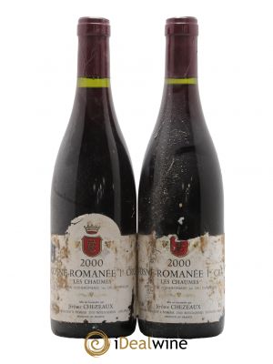 Vosne-Romanée 1er Cru Les Chaumes Jérôme Chezeaux 2000 - Lot de 2 Bottles
