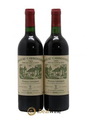 Château Carbonnieux Cru Classé de Graves  1989 - Lotto di 2 Bottiglie