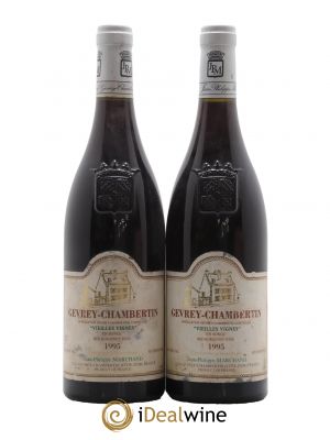 Gevrey-Chambertin En Songe Vieilles Vignes Domaine Jean-Philippe Marchand 1995 - Lot de 2 Bottles