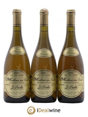 Montlouis-sur-Loire Cuvée Prestige Domaine Fisselle 2005 - Lot of 3 Bottles