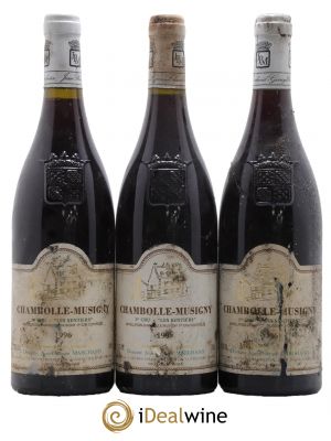 Chambolle-Musigny 1er Cru Les Sentiers Domaine Jean-Philippe Marchand 1996 - Lotto di 3 Bottiglie