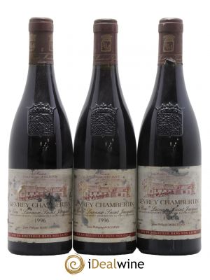 Gevrey-Chambertin 1er Cru Lavaux Saint Jacques Domaine Jean-Philippe Marchand 1996 - Lot de 3 Bottiglie