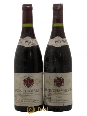 Mazis-Chambertin Grand Cru Dupont-Tisserandot (Domaine) 1993 - Lot de 2 Bouteilles