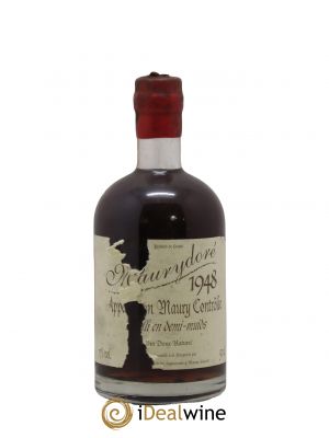 Maury Vin Doux Naturel Dore Vieilli en Demi Muids Domaine de la Coume du Roy 50cl 1948 - Lot of 1 Bottle