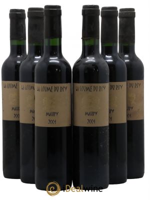 Maury Vin Doux Naturel Domaine de la Coume du Roy 50cl 2004 - Lot de 6 Bottles