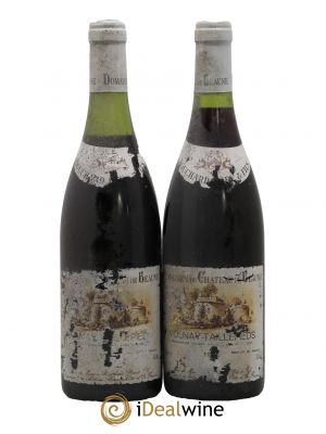 Volnay 1er Cru Taillepieds Bouchard Père & Fils  1986 - Lot of 2 Bottles