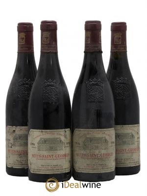 Nuits Saint-Georges Domaine Marchand 1996 - Lot of 4 Bottles