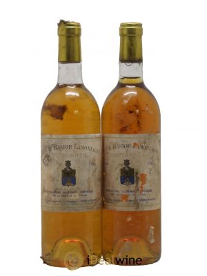 Château Bastor Lamontagne  1986 - Lot of 2 Bottles