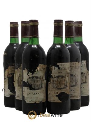 Château Haut Canteloup Cru Bourgeois  1976 - Posten von 6 Flaschen