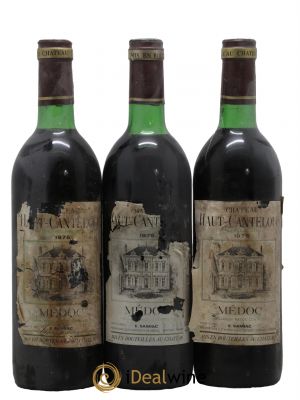 Château Haut Canteloup Cru Bourgeois  1976 - Lotto di 3 Bottiglie
