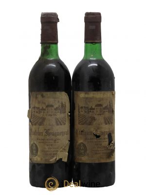 Château Fougueyrat  1976 - Lot of 2 Bottles