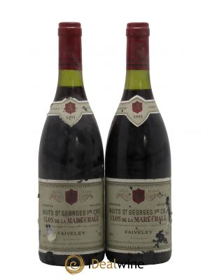 Nuits Saint-Georges 1er Cru Clos de la Maréchale Faiveley 1993 - Lot de 2 Bottles