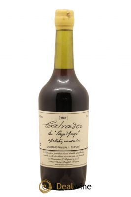 Calvados Du Pays d'Auge Domaine Dupont 1967 - Lot of 1 Bottle