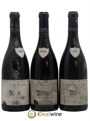 Auxey-Duresses Vallot Château de Villerfaille 2001 - Lot of 3 Bottles