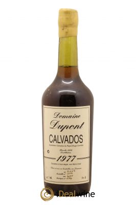 Calvados Du Pays d'Auge Domaine Dupont 1977 - Posten von 1 Flasche